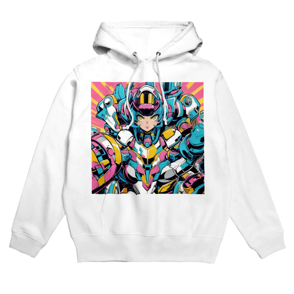 カピパーラ🐻のアーマーガールα♪ Hoodie