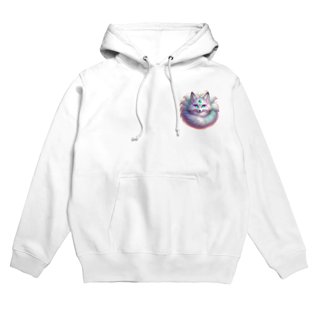 Nine-Tailed-Foxの九尾の狐・nine-tailed fox Hoodie