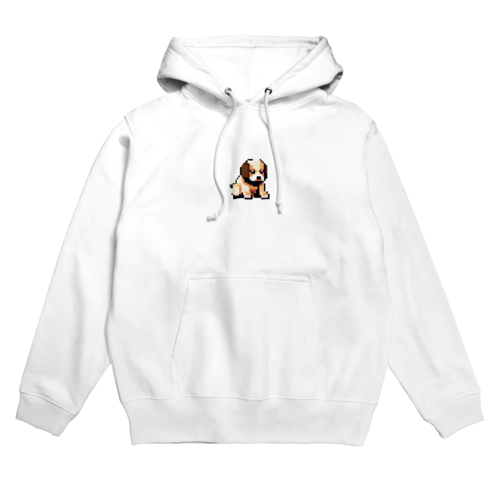 Yukiti.のピクセルアートかわいいいぬ Hoodie