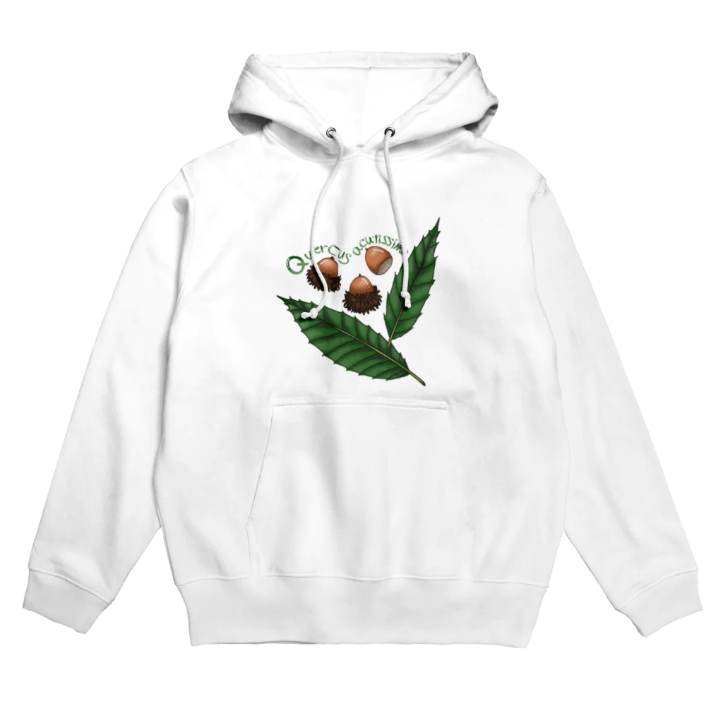 コガネ🌱水辺と緑のクヌギノミトハ Hoodie