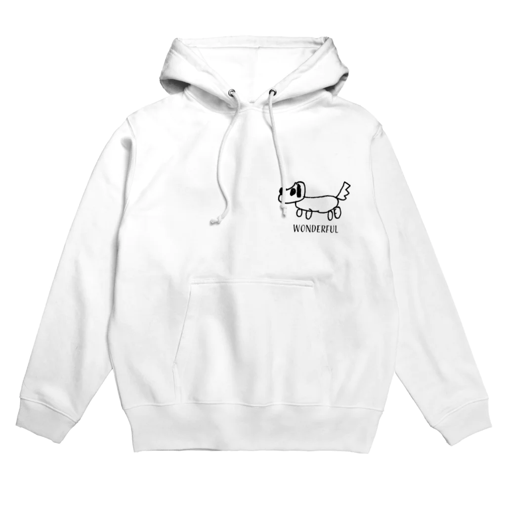 a___の犬ワンダフル Hoodie