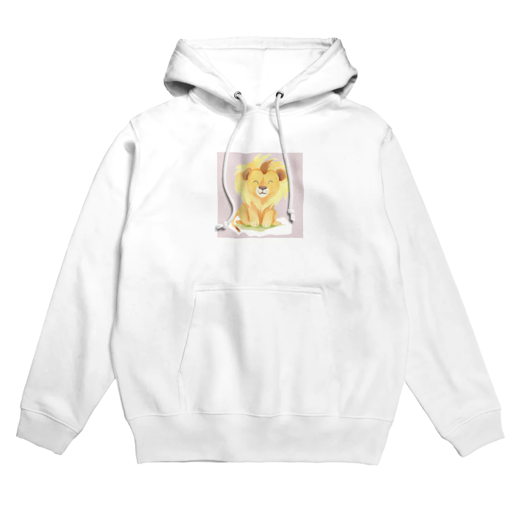 すとろべりぃのにっこりライオン Hoodie