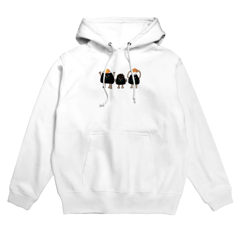 こはるの風のおにぎり達の半袖、長袖tシャツ、パーカー誕生！ Hoodie