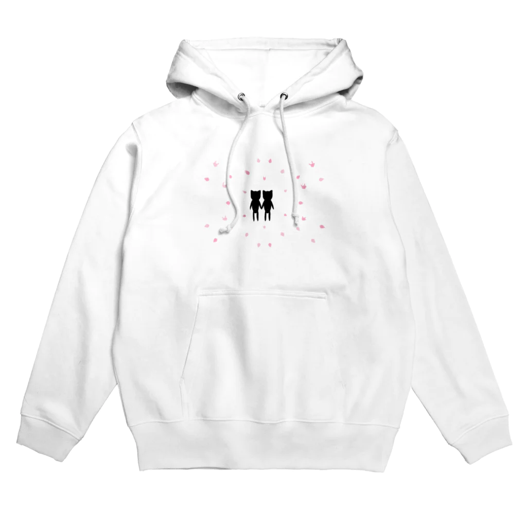 ウサネコ38の🌸🐰∞桜の花びらに囲まれてう∞🐰🌸 Hoodie