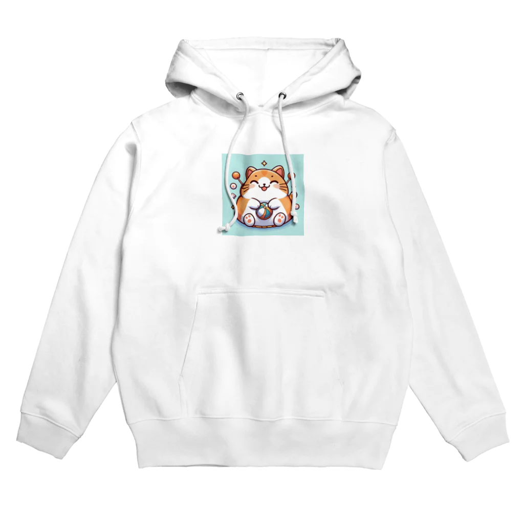 wtr3045のまるねこ37 Hoodie