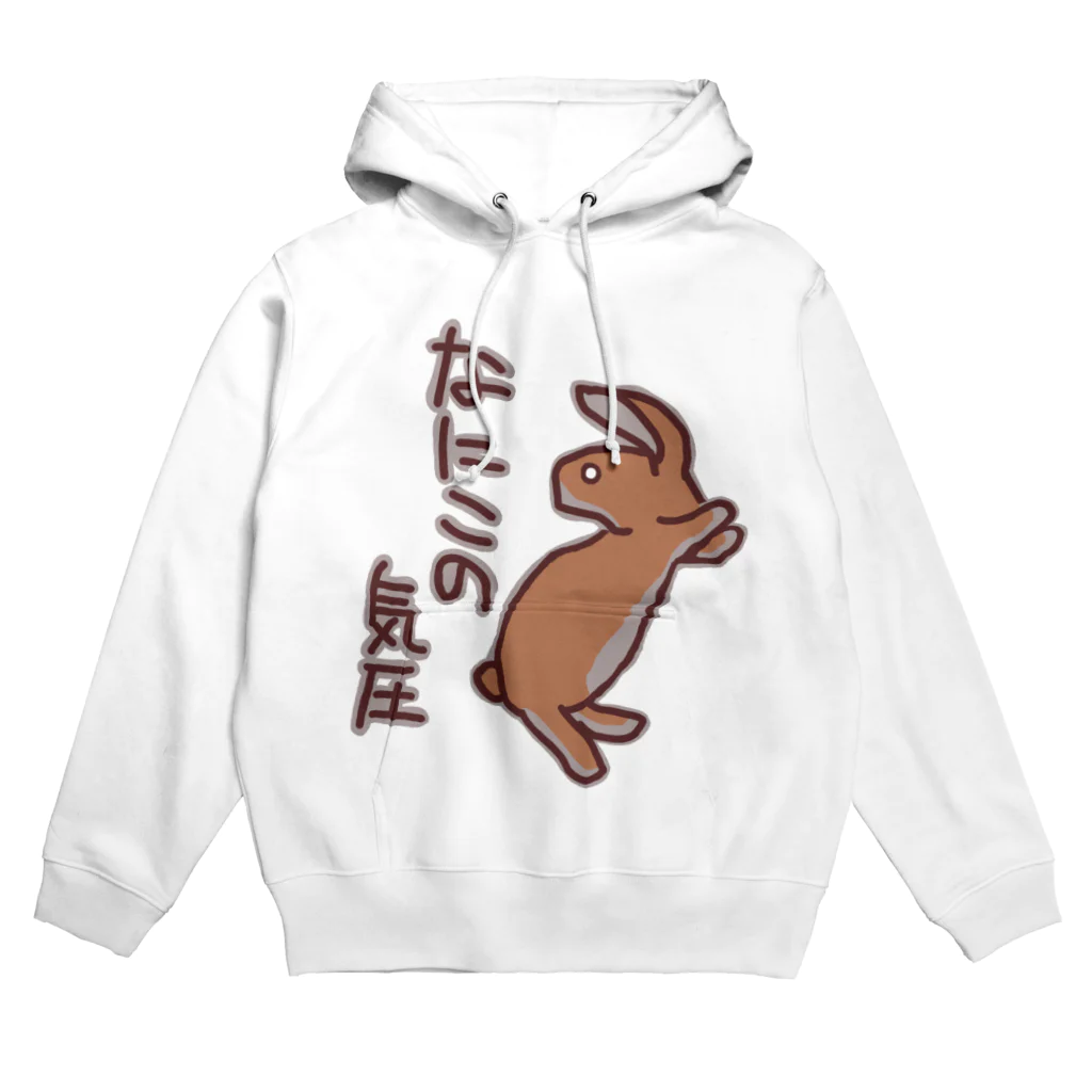 ミナミコアリクイ【のの】のなにこの気圧【うさぎ】 Hoodie