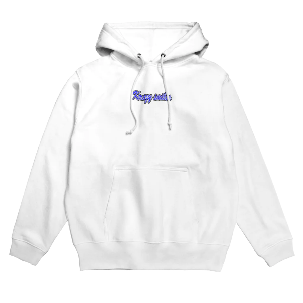 クレイジースマイルズ（公式）のクレスマロゴ青グッズ Hoodie