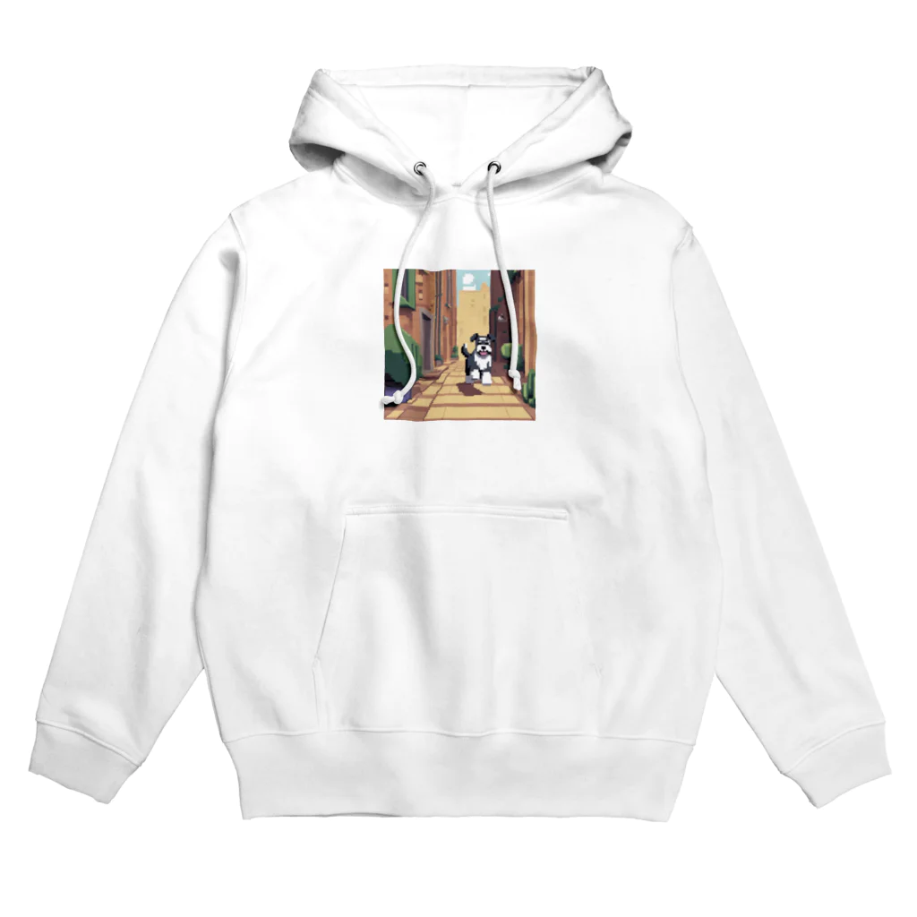 中村悠弥の街を走るシュナウザー Hoodie