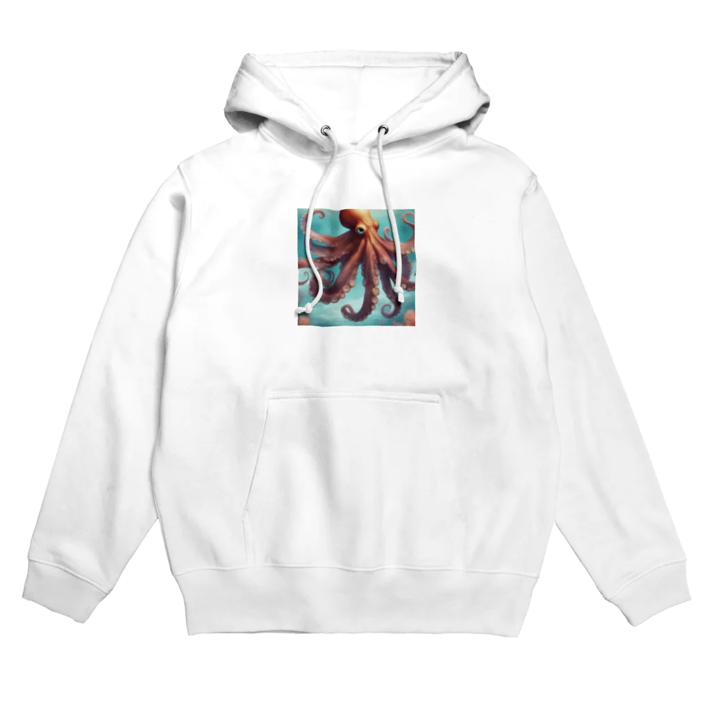 namuhatimanの海を泳いでいるタコ Hoodie