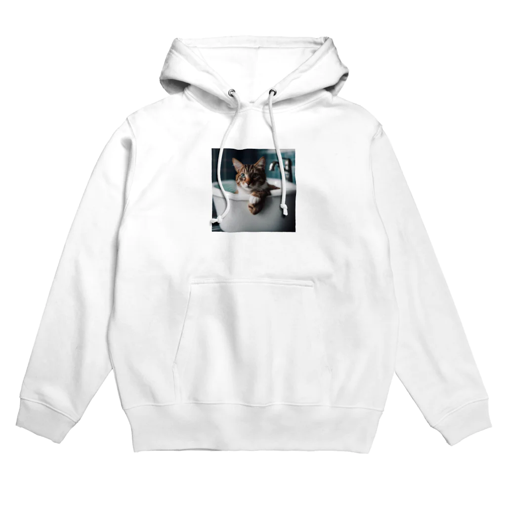 shopSHOPの猫の入浴 Hoodie