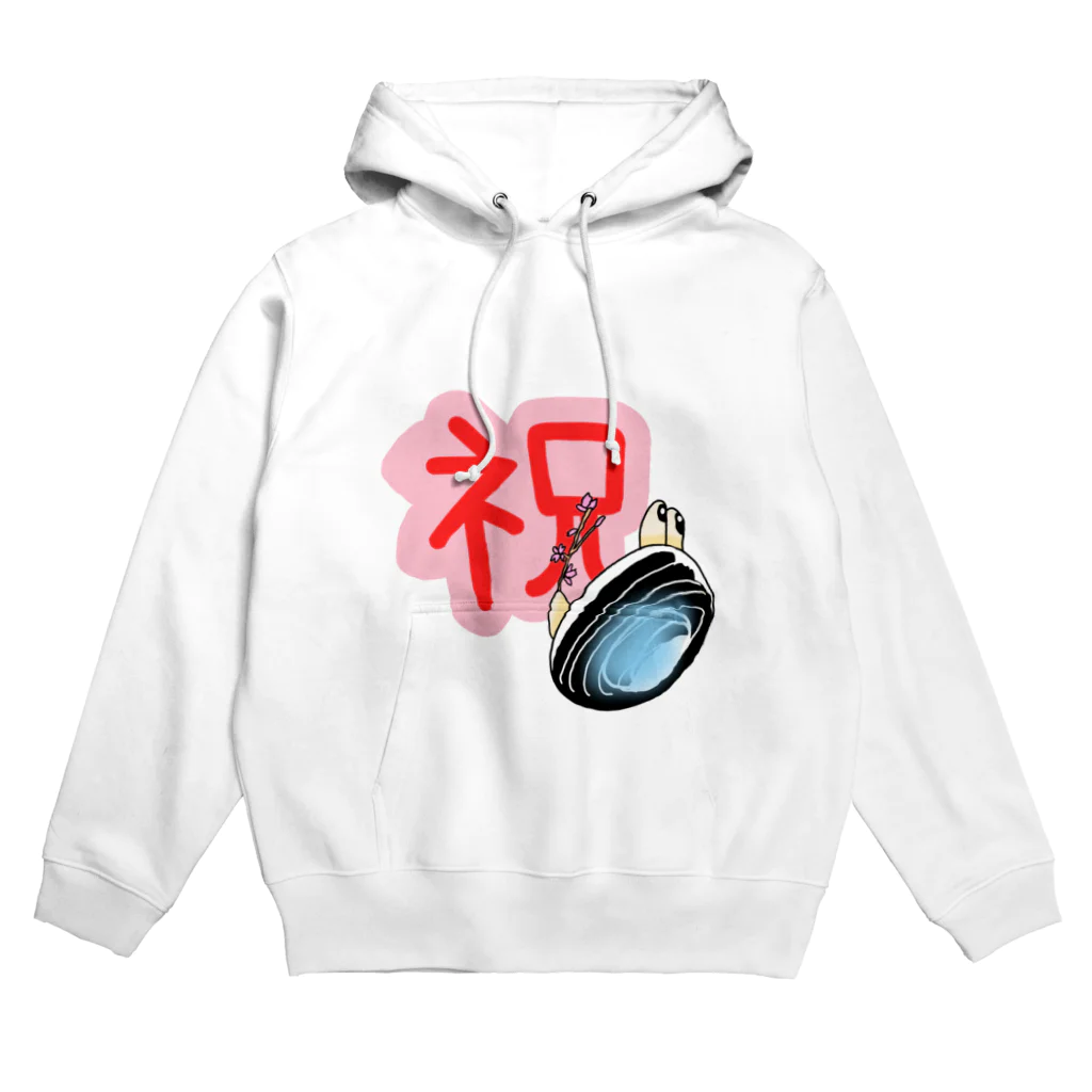 Simizimi_sizimiのしみじみしじみのお祝いの桜 Hoodie