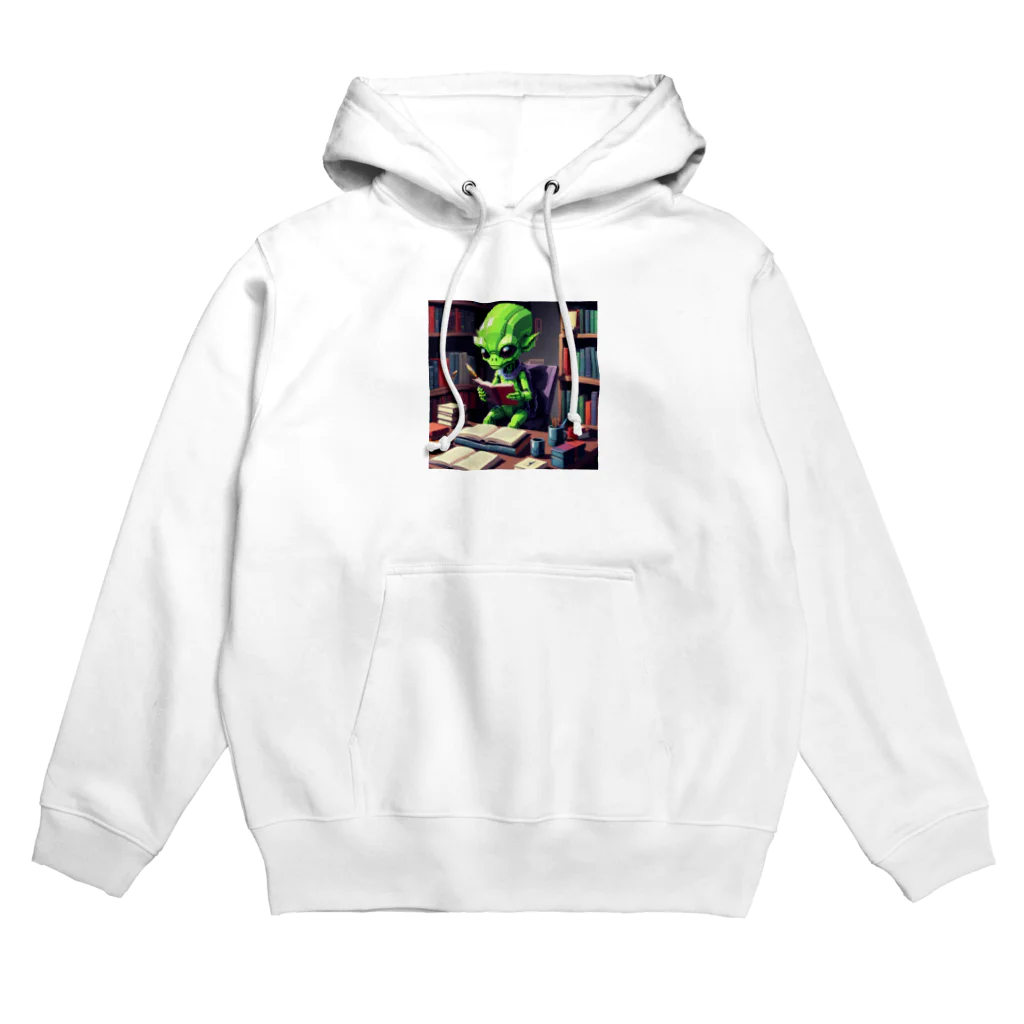 エイリアンストアの勉強する宇宙人 Hoodie