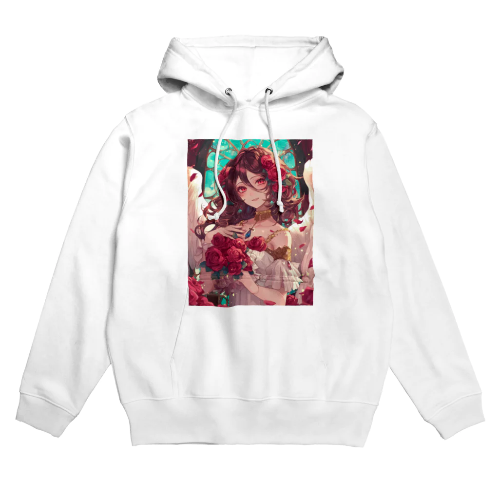 AQUAMETAVERSEのバラ好きの女性　なでしこ1478 Hoodie