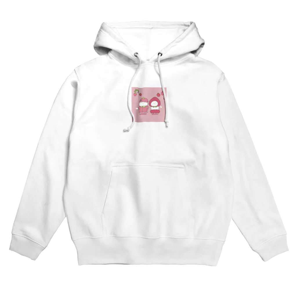 ‪︎‬♥︎sumin‪︎‬♥︎のいちごなうさぎ Hoodie