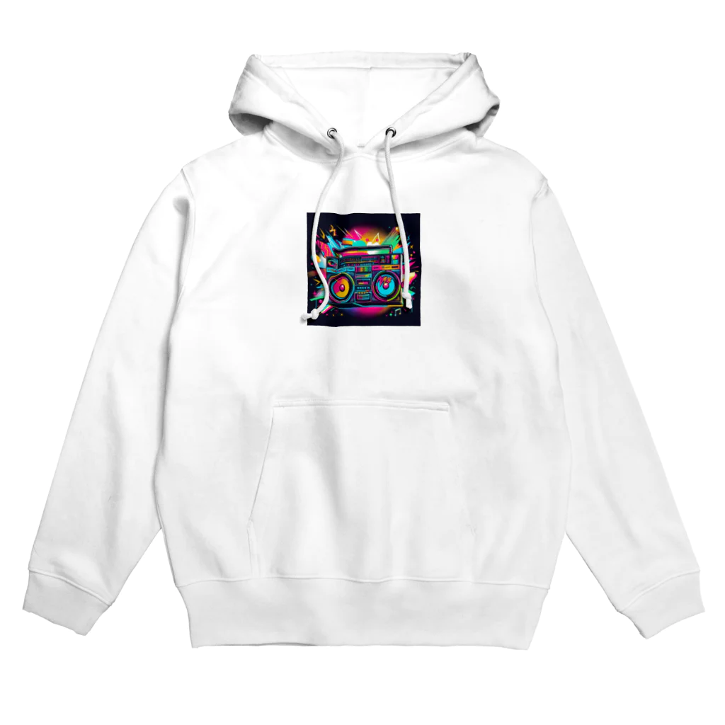 みんとのカラフルなラジカセくん Hoodie