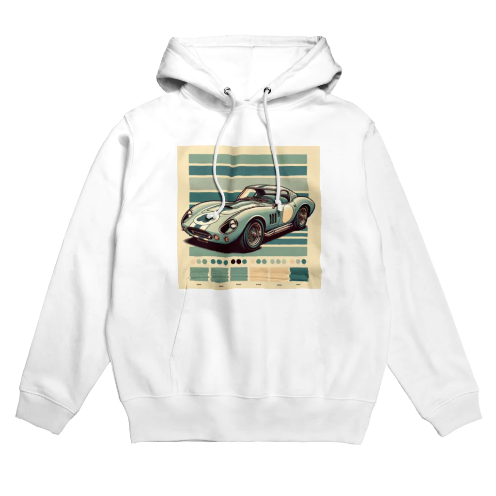 todatodatodaのレトロなスポーツカー Hoodie