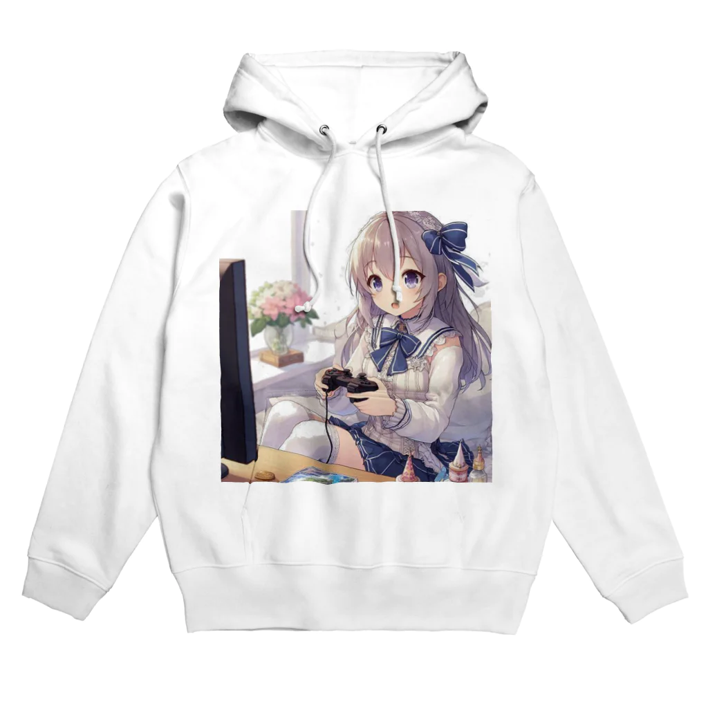 HKG Storeのゲーム女子 Hoodie