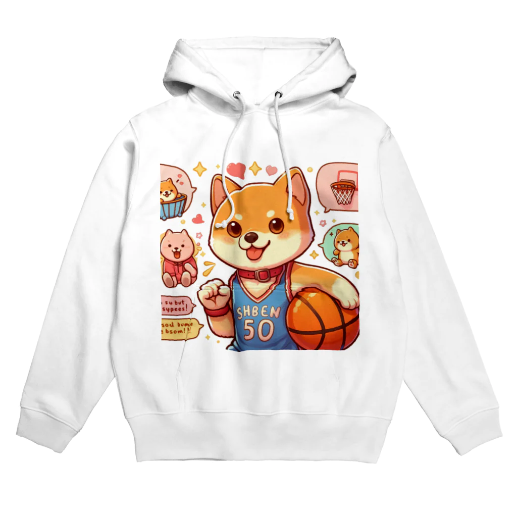 KATERAのバスケットボール犬　SHBEN Hoodie