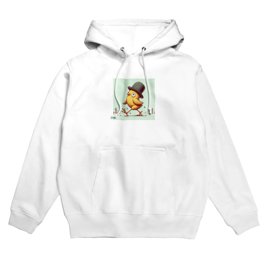 「動物ミリ屋」のピヨピヨ歩きましょ Hoodie