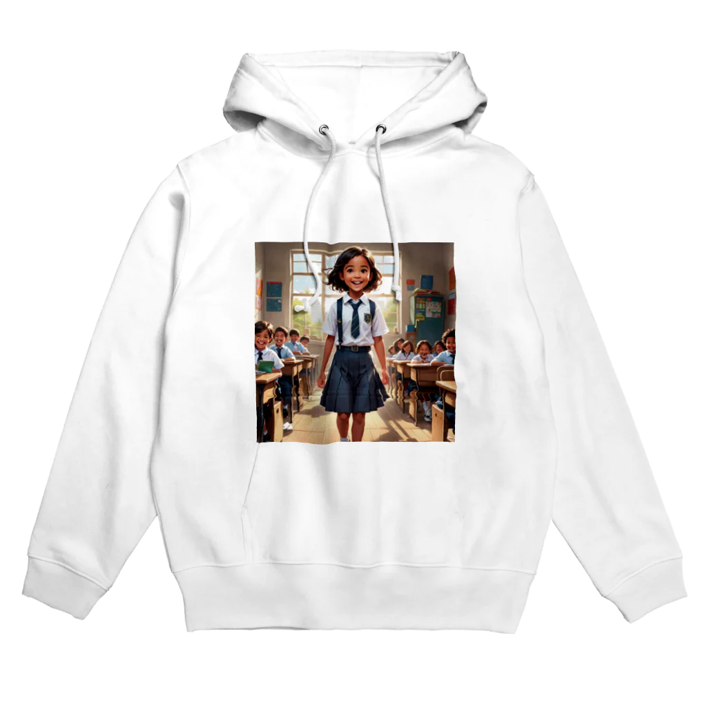 terurun19の海外の小学生 Hoodie