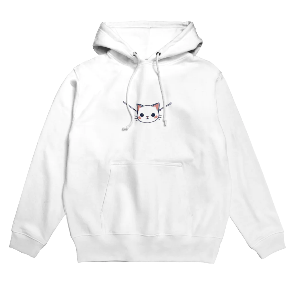 ニャン丸の猫バッグ Hoodie