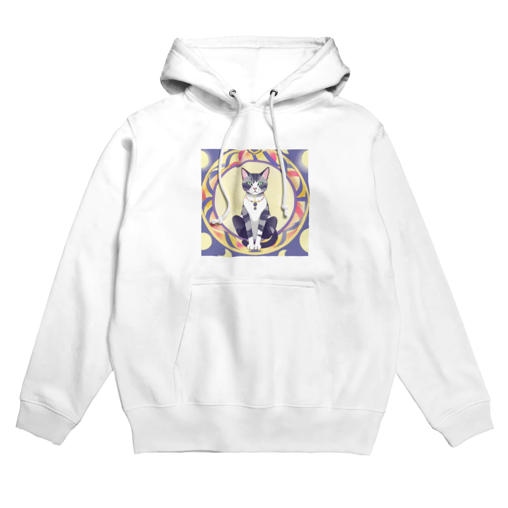 パキュラSHOPの猫と魔法陣 Hoodie