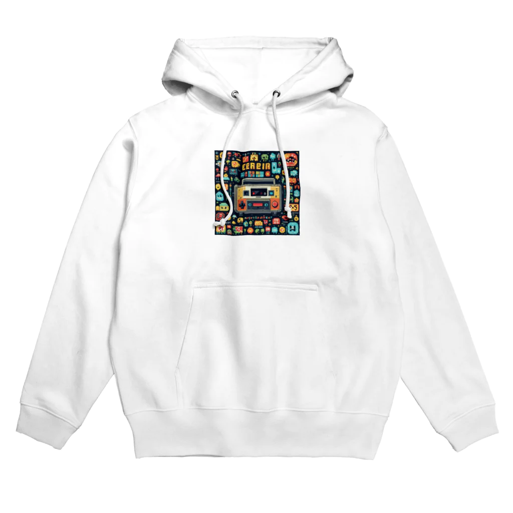 pepesamaのレトロゲーム風 Hoodie