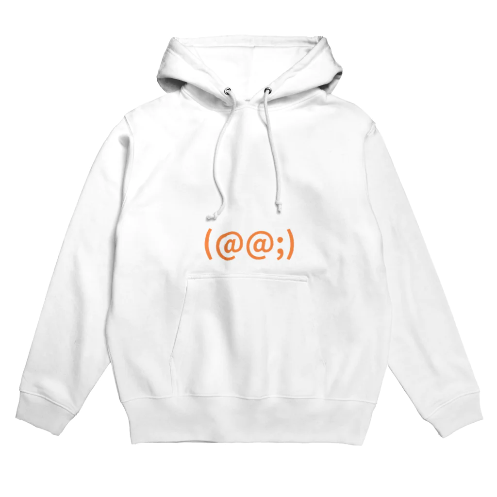 cocomomo777のかおもじ　焦り Hoodie