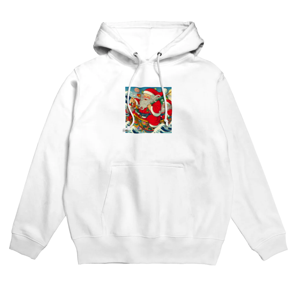 momonekokoの和風サンタクロース Hoodie