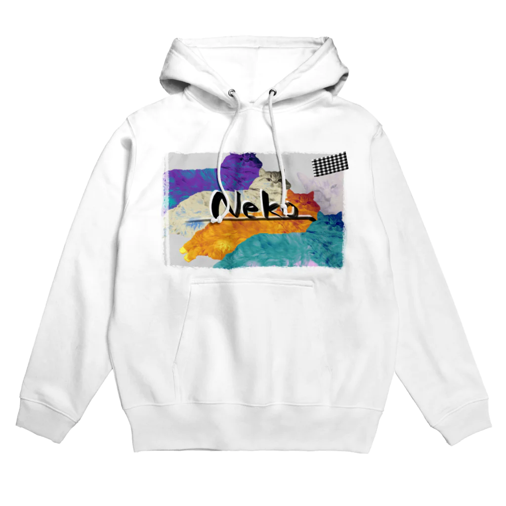 猫と主張のNeko Hoodie