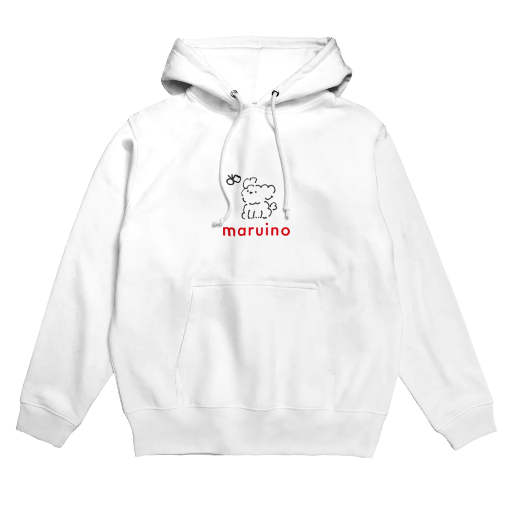 maruino雑貨の『看板犬』maruino雑貨 Hoodie