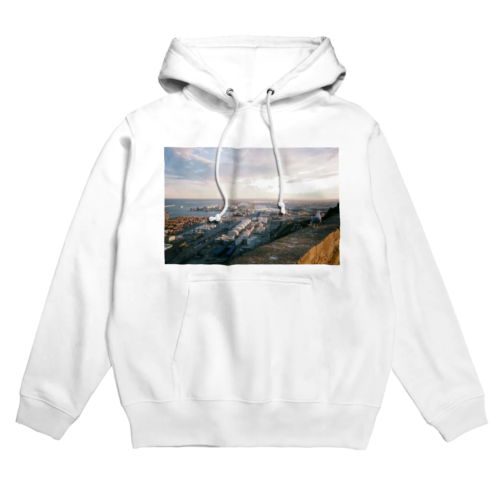 yapopiのBarcelona landscape Hoodie