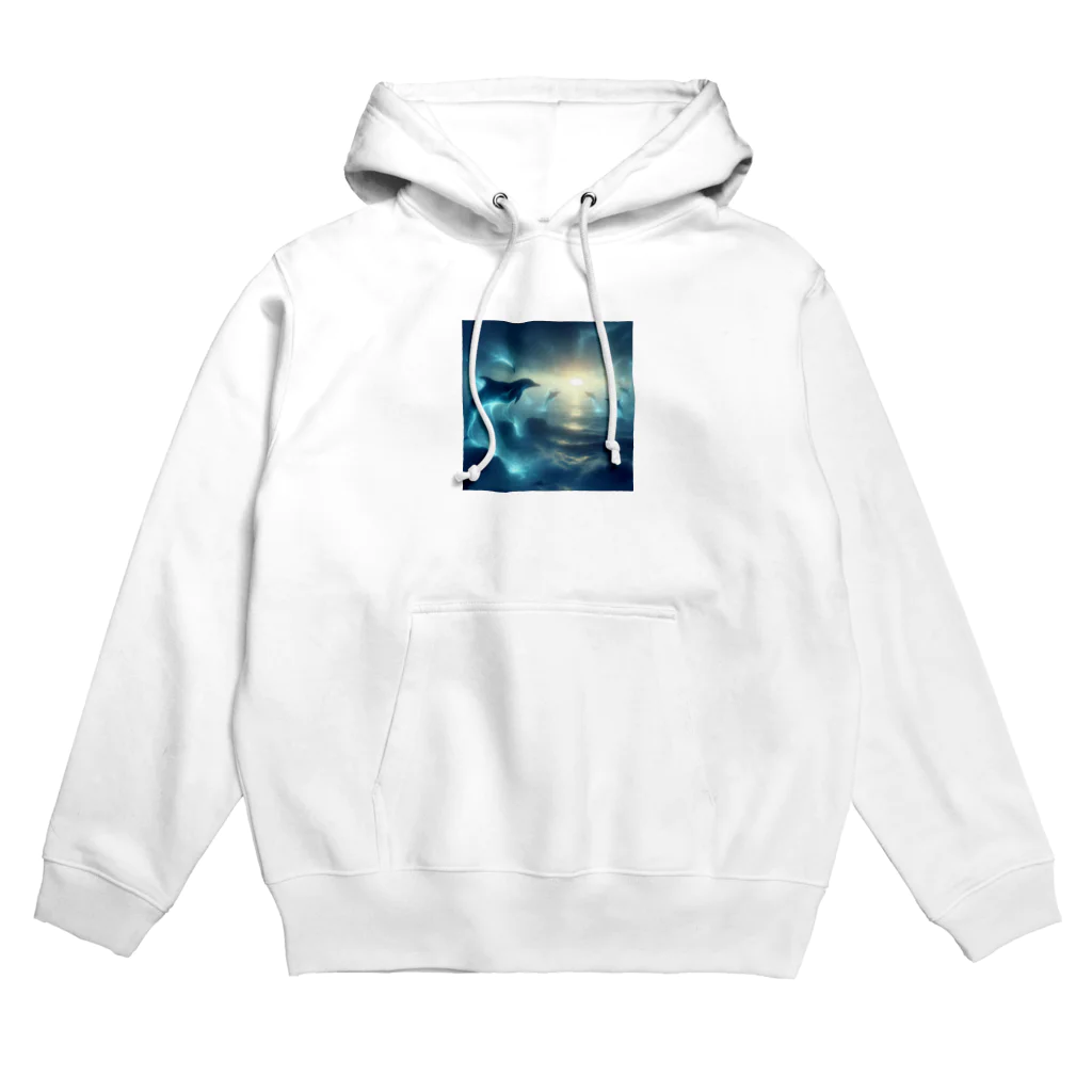 animalsの神秘的なイルカ Hoodie