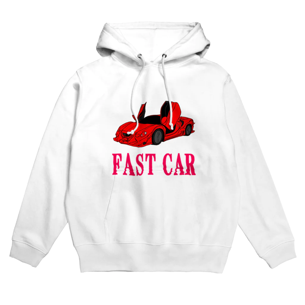 にゃんこ王子のにゃんこ王子 ファストカー（赤） Hoodie