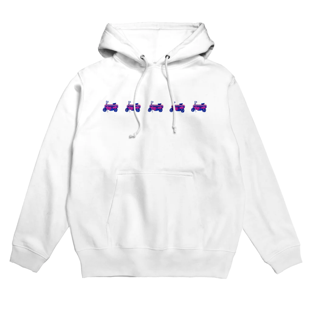 吉⃣村⃣の欠陥バイク Hoodie