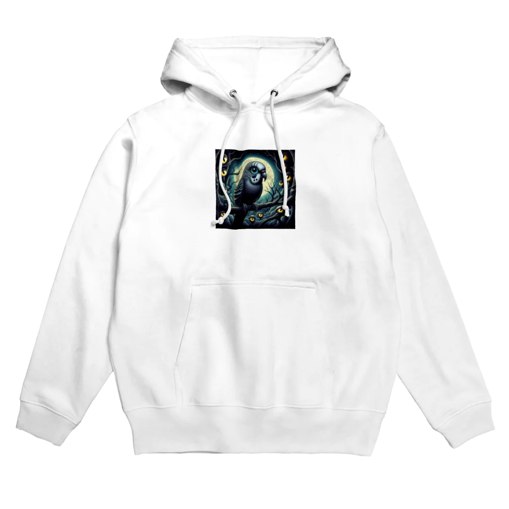 かんぱい工房のホラーセキセイインコ Hoodie