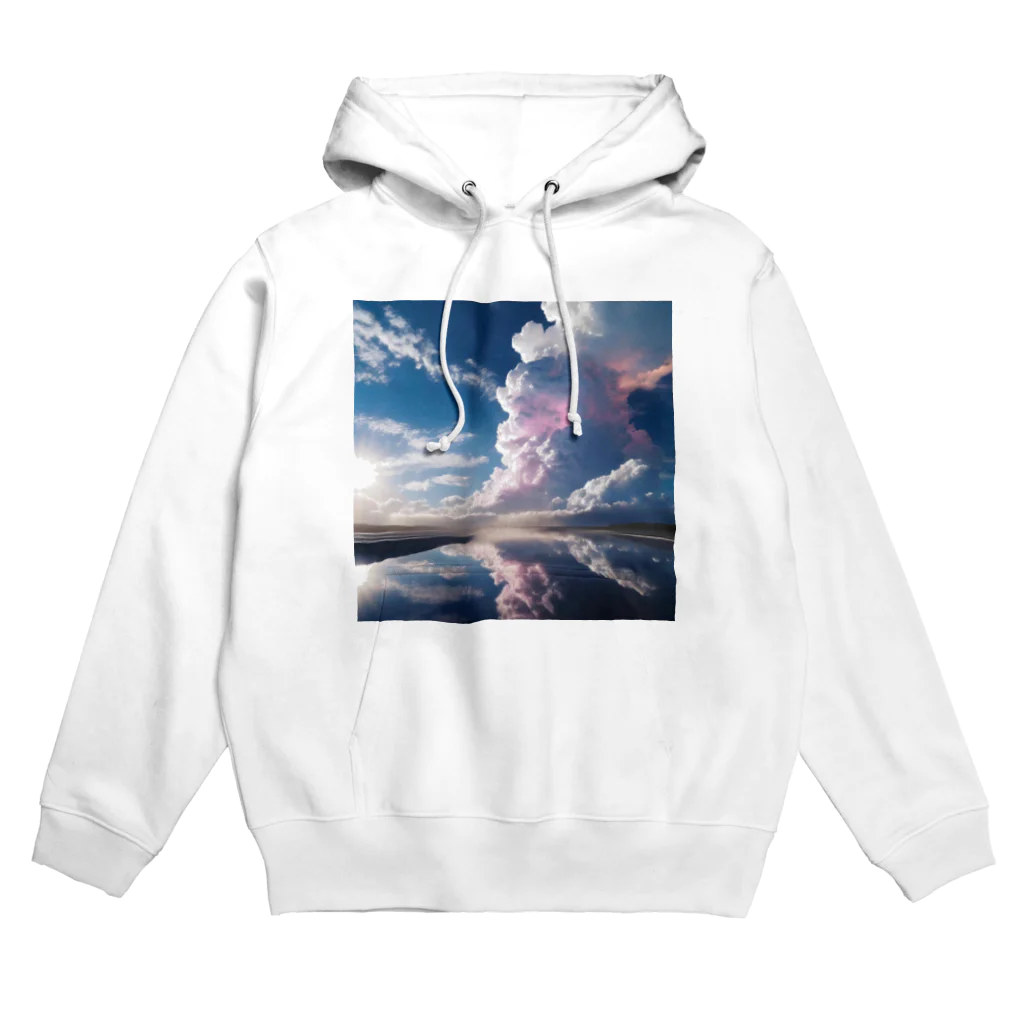 chan-takehaniの天空の鏡  Hoodie