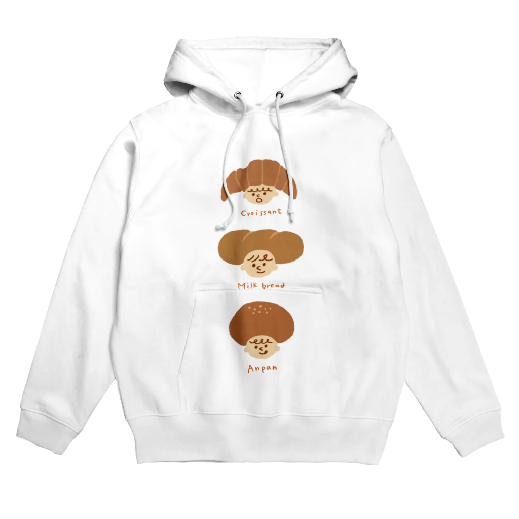 ほかほかデザインキッチンのパンピーポー（集合） Hoodie