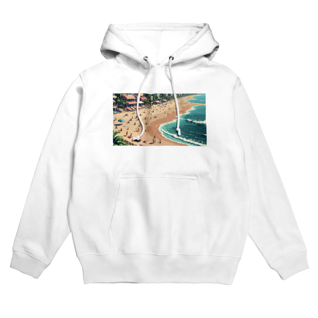 かてこの洋服販売所の波の調べ Hoodie