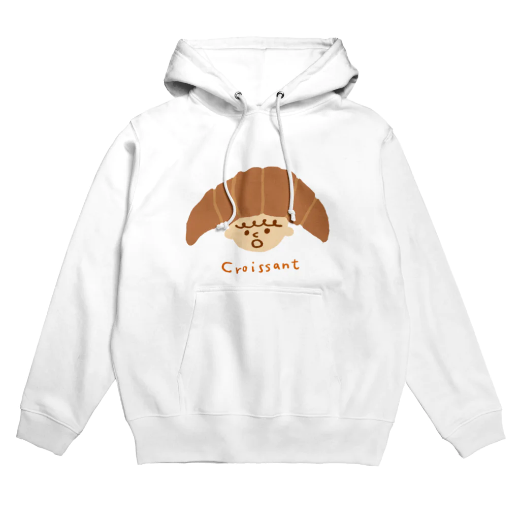 ほかほかデザインキッチンのパンピーポー（クロワッサン） Hoodie