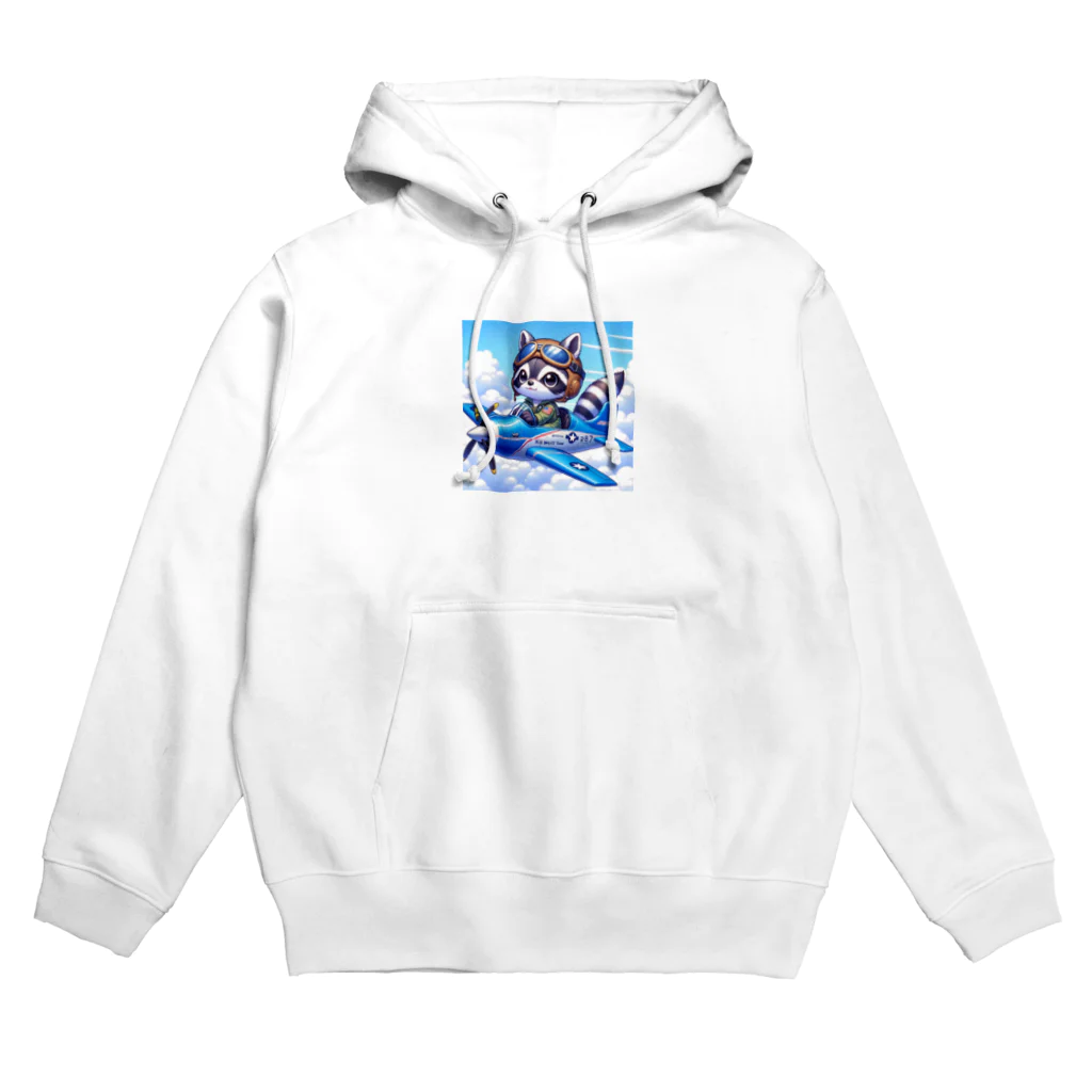 valtanamnのでふぉるめタッチな狸が操縦するレシプロ戦闘機 Hoodie