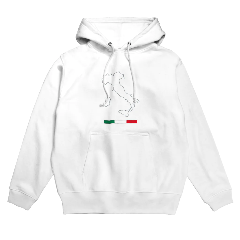 まっ白々のイタリア🇮🇹 Hoodie