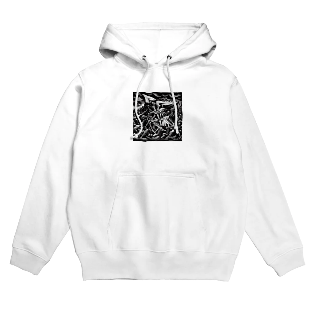 u_me_u_meのピカソ風2 Hoodie