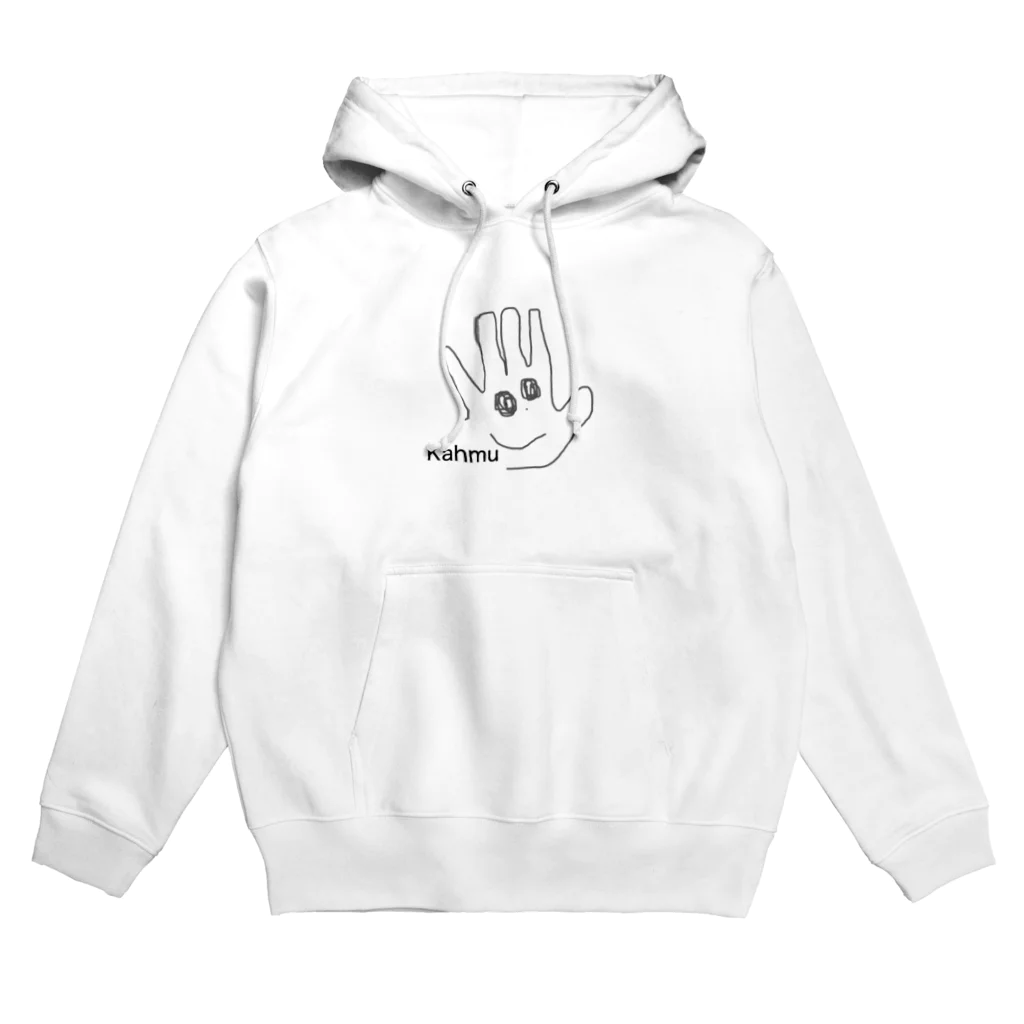 Kahmuの手の中の顔くん Hoodie