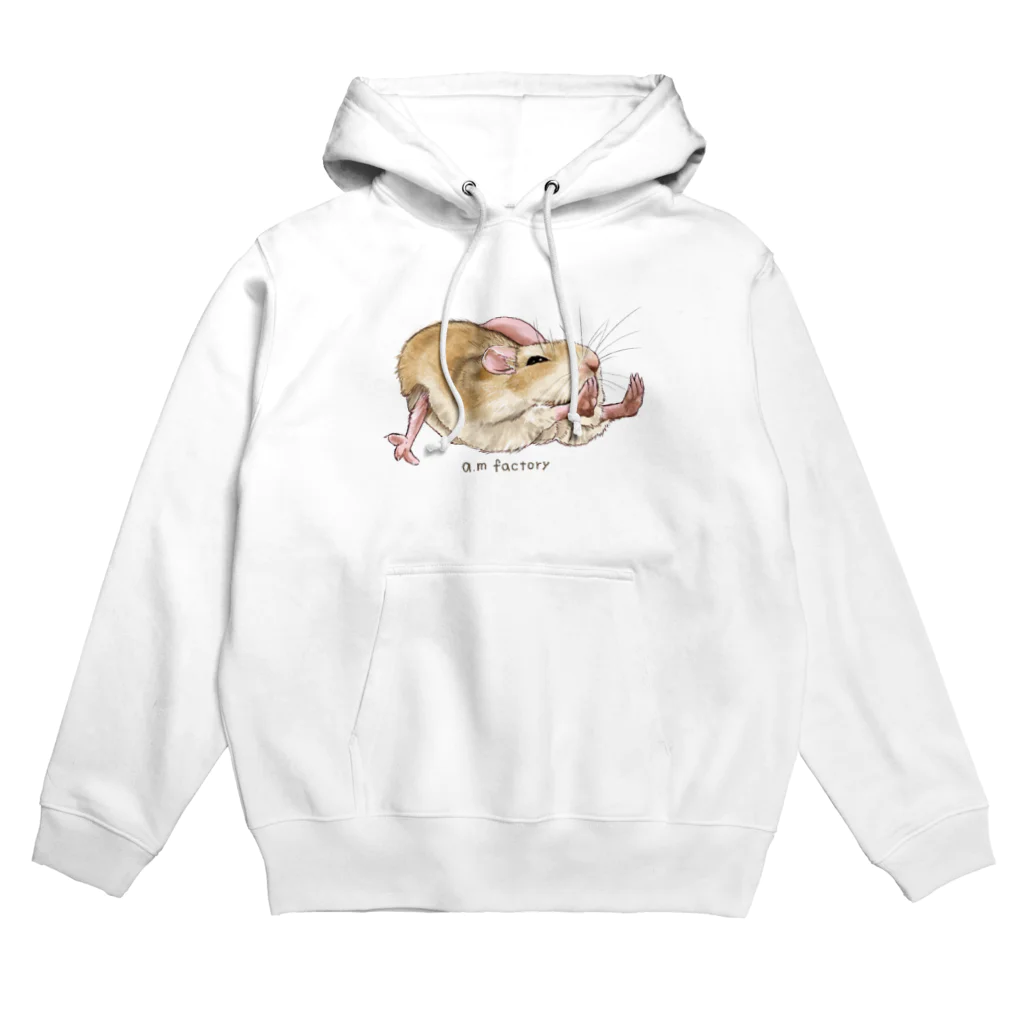 a.m　factoryのマカロニマウス Hoodie