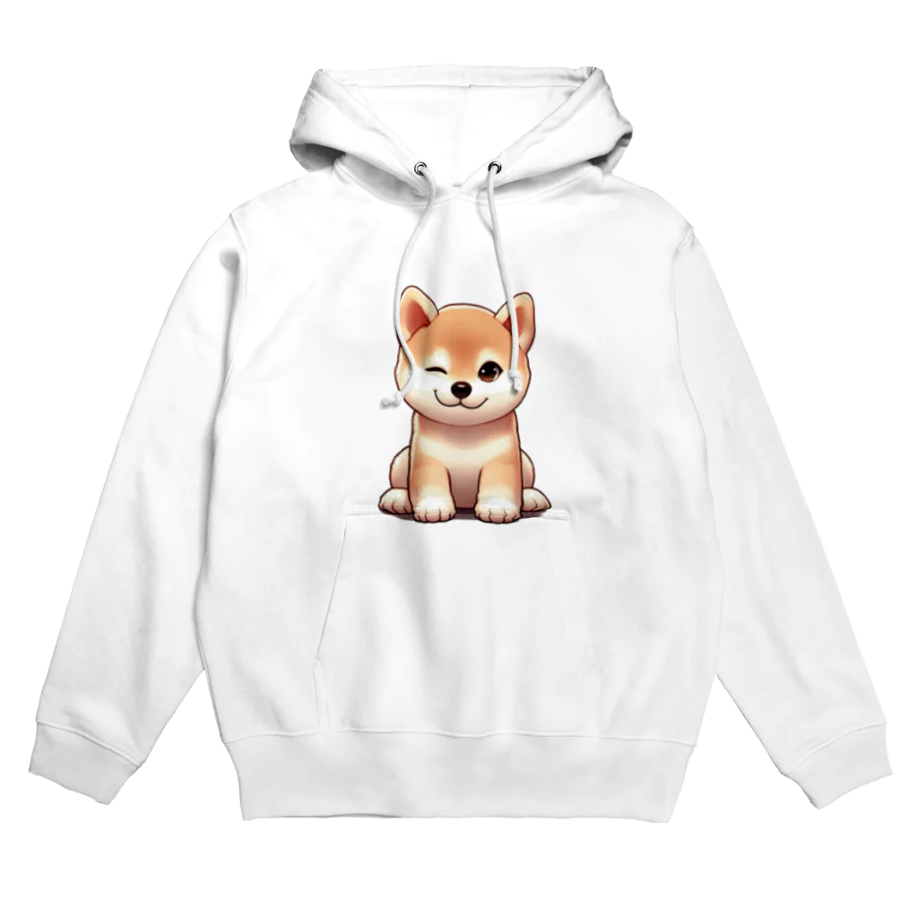 noririnoのウィンク柴 Hoodie