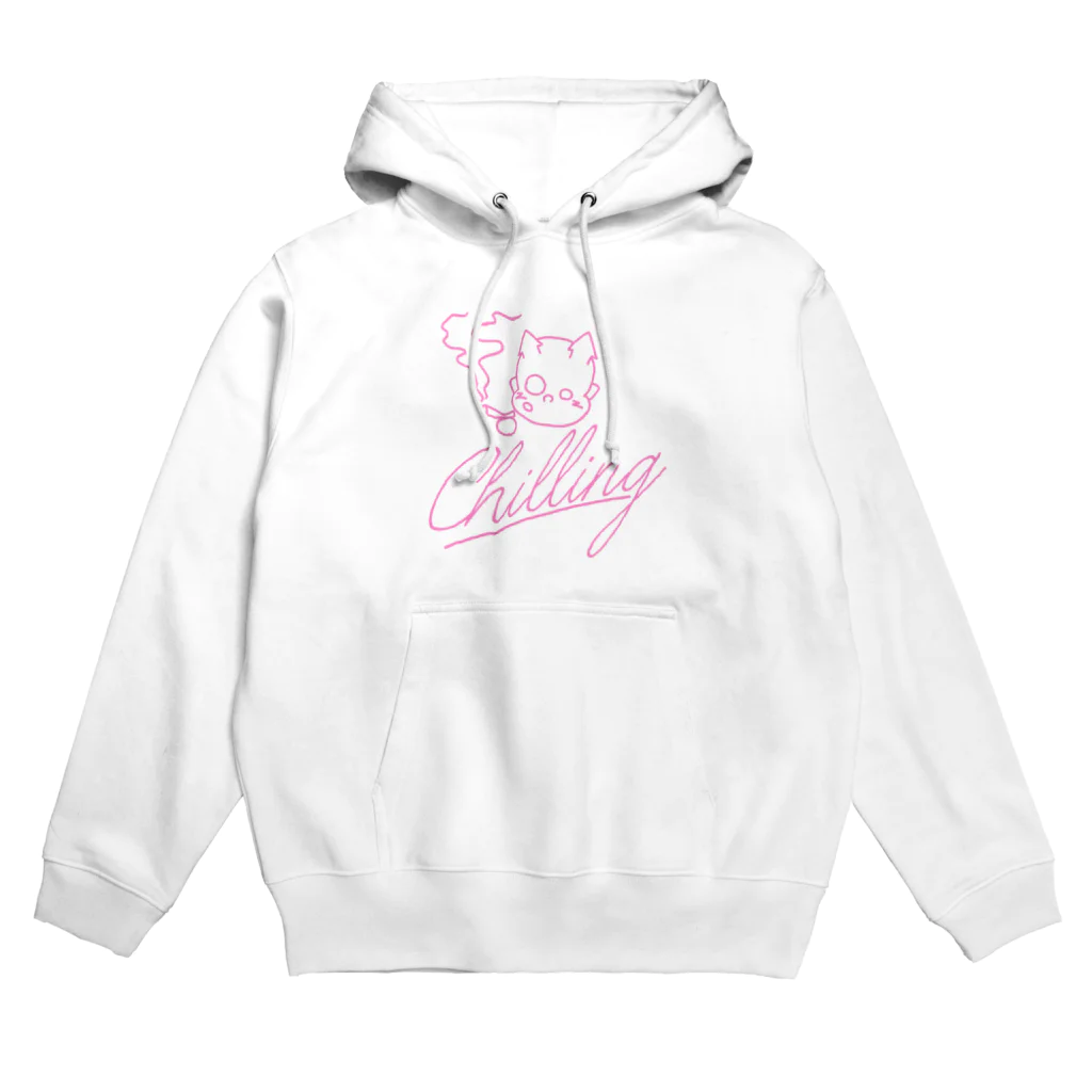 KENNY a.k.a. Neks1のchilling DEVL(pinky) Hoodie