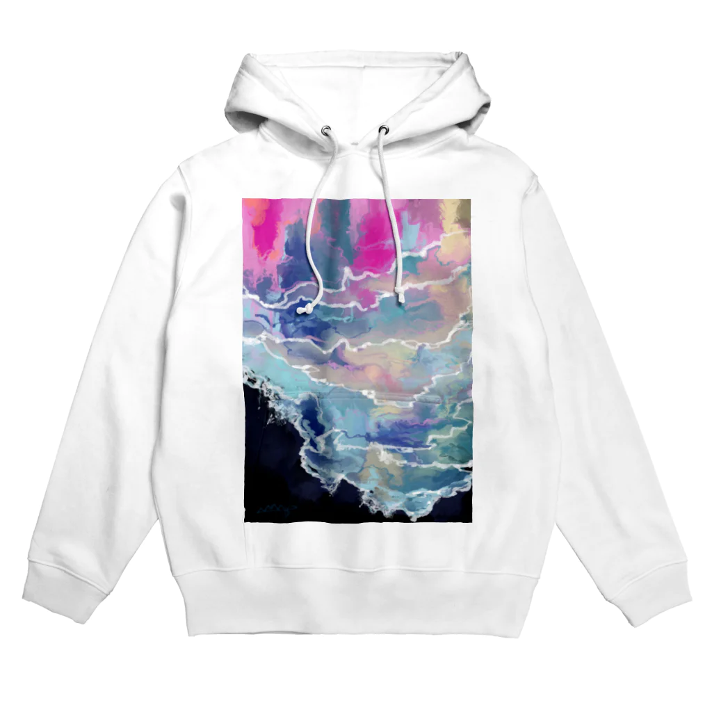 ameba colorsのfantastical wave Hoodie