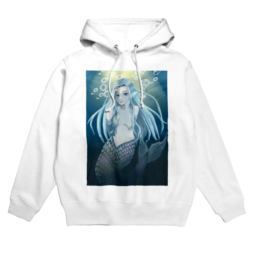 nemu_rtakugakiminの人魚 Hoodie