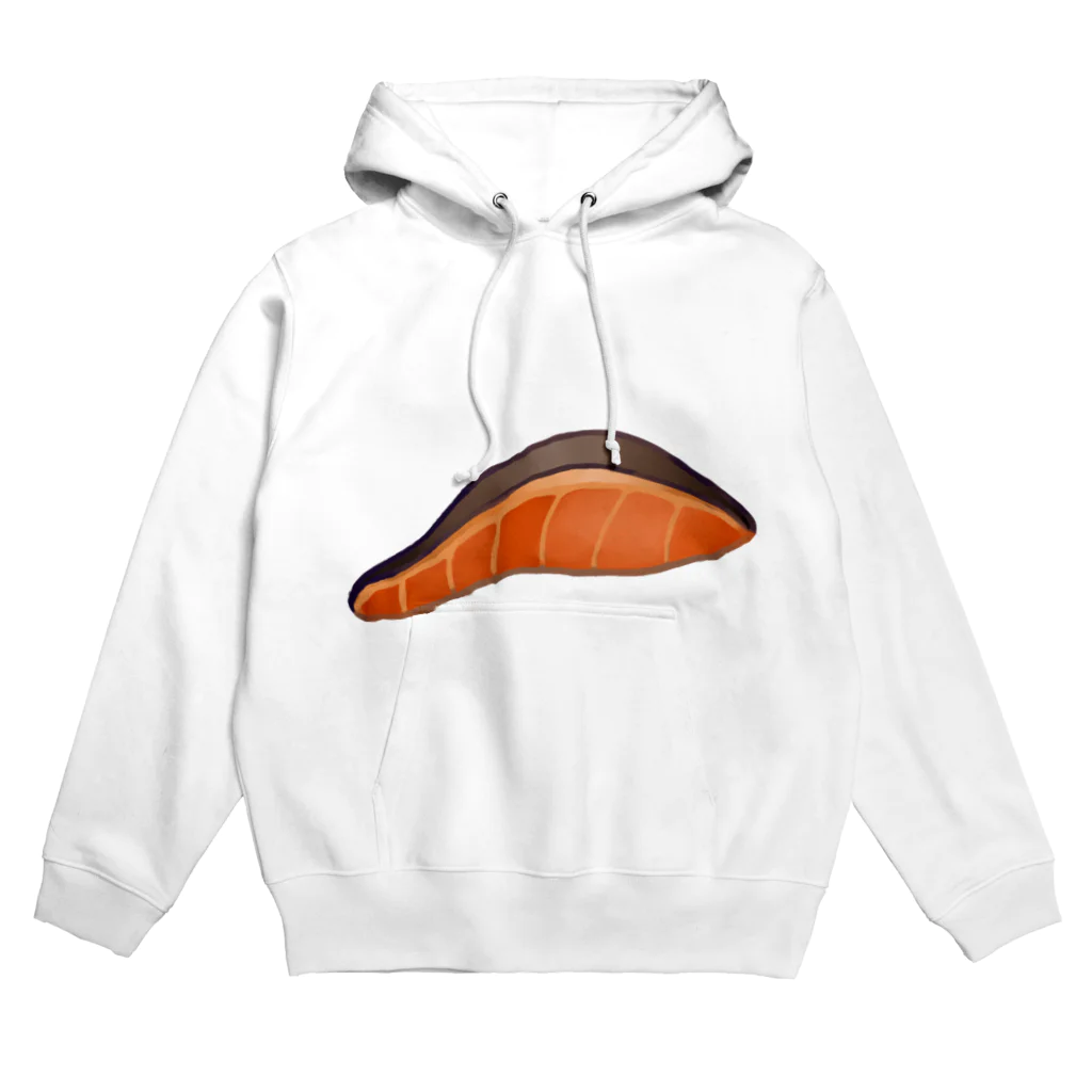 コットンさんの森のしゃけ Hoodie